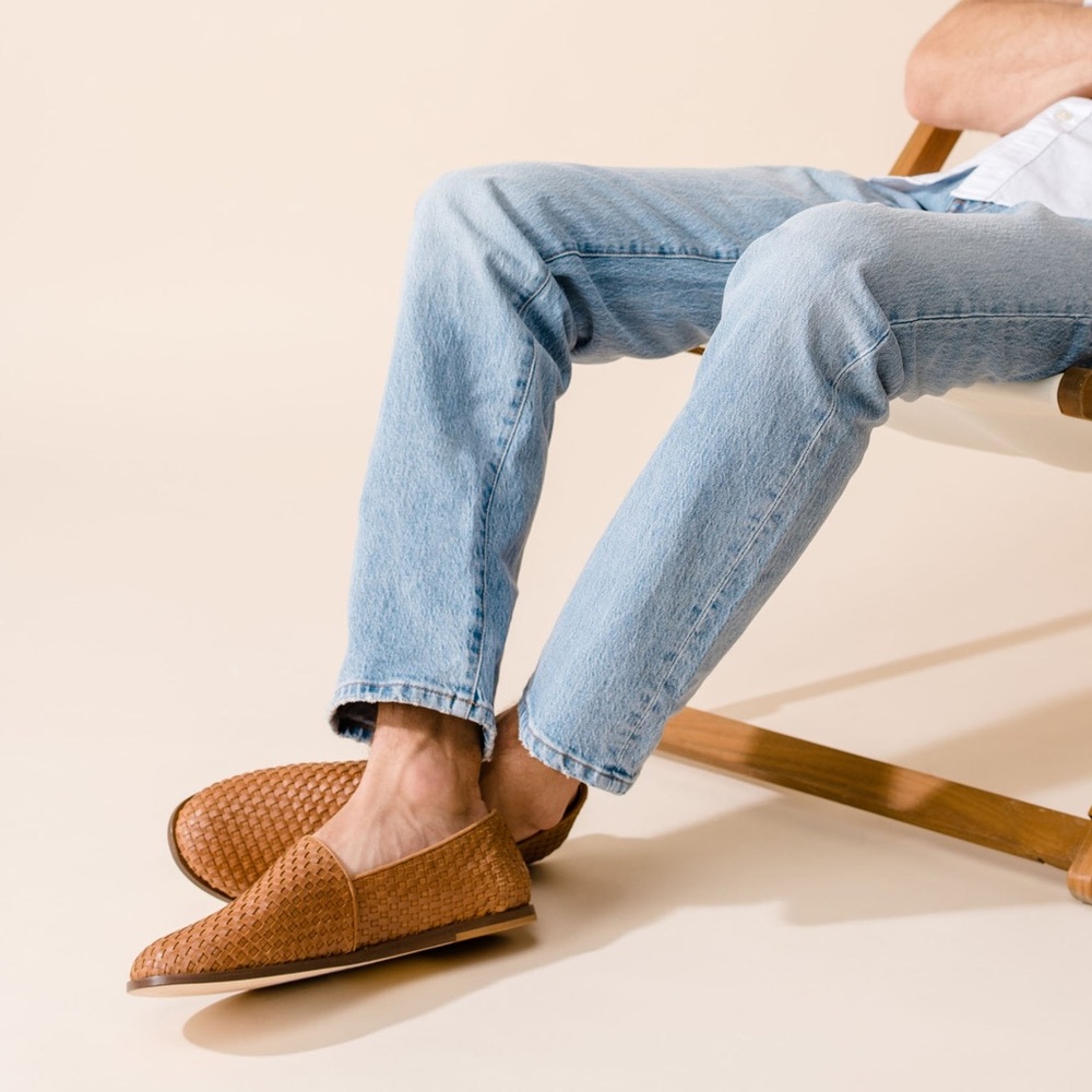 Nisolo Men’s Alejandro Woven Slip On 2.0